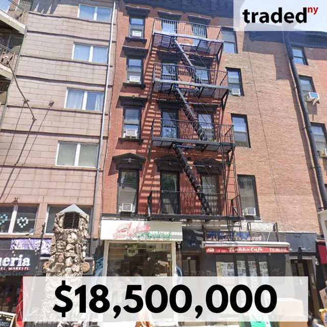 Sean Lefkovits Acquires Commercial Property In East Village, Manhattan For $18.5M