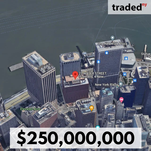 GFP, Rockwood, And Metroloft Acquire 25 Water Street Office In Manhattan For $250M