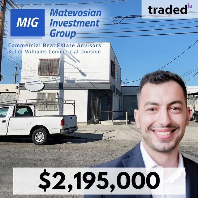 MIG Commercial Real Estate Services Facilitates $2.2M Sale Of Industrial Property In North Hollywood