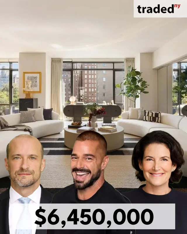 Ricky Martin Sells Upper East Side Condo At 170 East End Avenue For $6.45M
