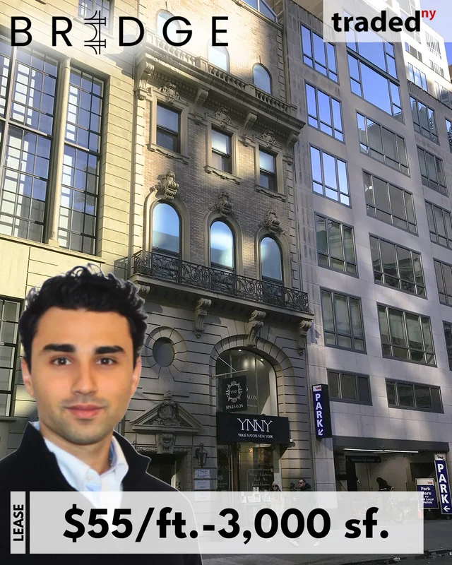 West Properties Leases 3,000 SF Office Space To NY Spa At 39 West 56th Street