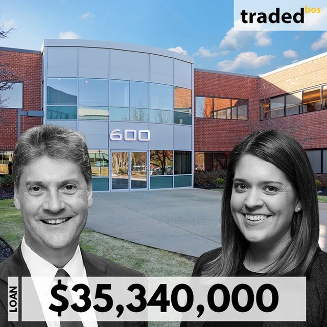 True North Management Group & Celera Properties Secure $35.3M Floating-Rate Loan For Andover Office Building