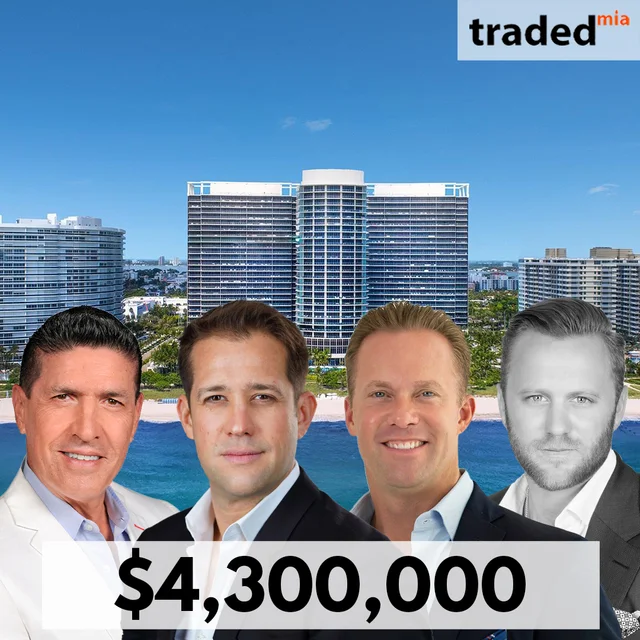 BRG International And Douglas Elliman Brokers Facilitate $4.3M Condo Sale In Bal Harbour