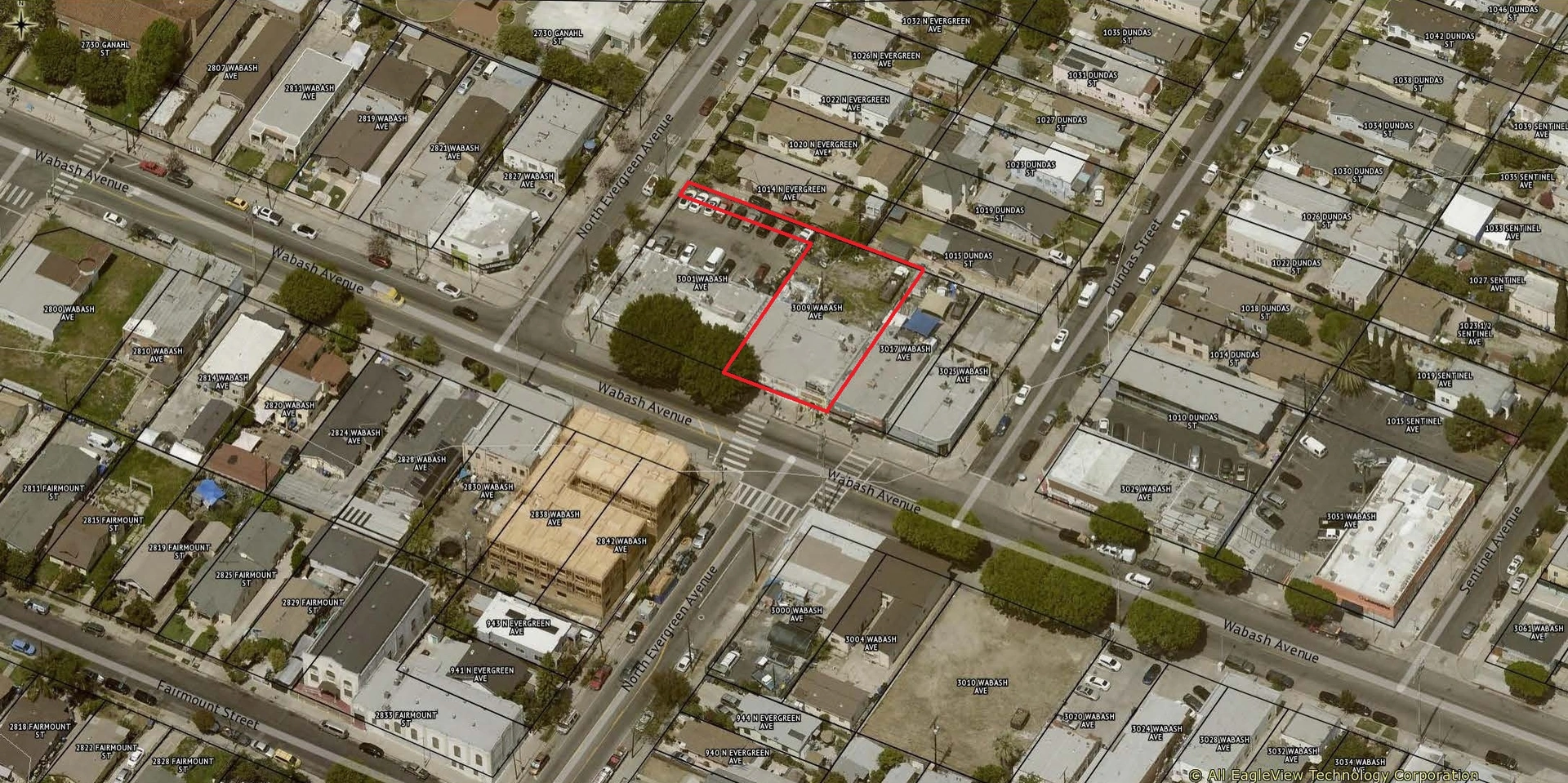 Retail Space Listed at 3009 Wabash Avenue in Los Angeles