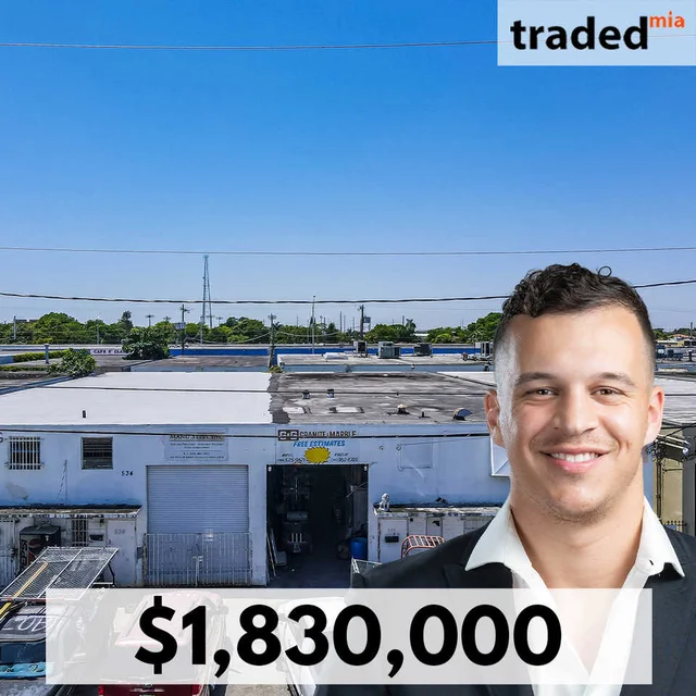 Antonio Nicholls Acquires Industrial Property On 532 W 28 Street In Hialeah For $1.83M