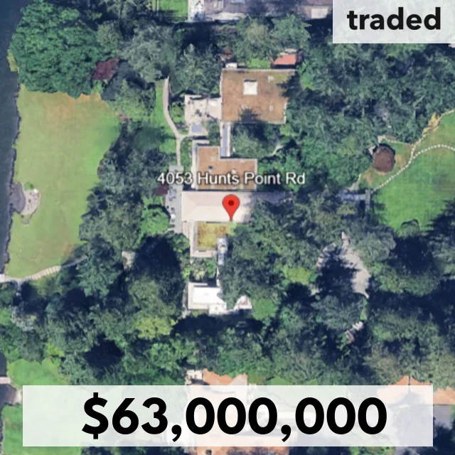 Jeff Bezos Sells Hunts Point Single Family Home For $63 Million After 30 Years
