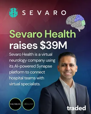 Sevaro Health Secures $39 Million In Series B Funding Led By Valtruis ...