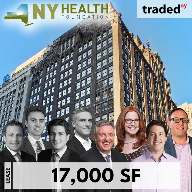 David Sandman Of New York Health Foundation Renews 15-Year Lease At 1385 Broadway In Midtown Manhattan