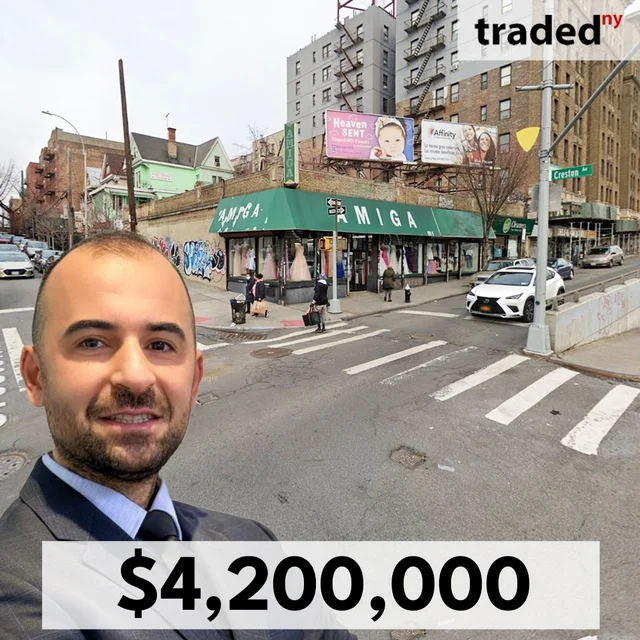 Mosses Freun Acquires Development Site In Bronx From Kim Ju For $4.2 Million