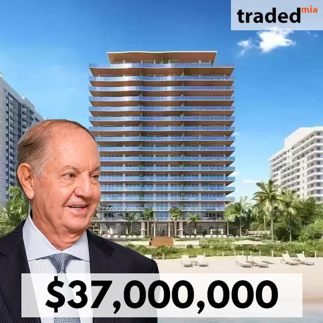 57 Ocean 1701 Land Trust Acquires Condo In Miami Beach From José Isaac Peres For $37M