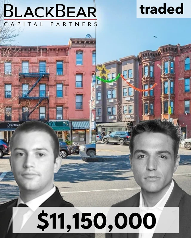 Black Bear Capital Partners (“BBCP”) is pleased to announce the successful closing of a $11,150,000 sale for two mixed-use properties located in Brooklyn, NY