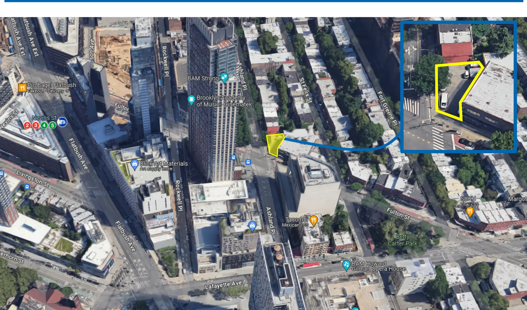 Prime Development Site at 673 Fulton Street in Downtown Brooklyn