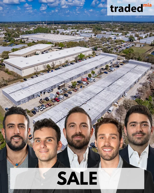 Jose Sasson Lerner, Roberto Susi & Eli Sasson Bril Of AXIOM Capital Advisors Represent Buyer In Longwood Industrial Sale At 1225 Bennett Drive