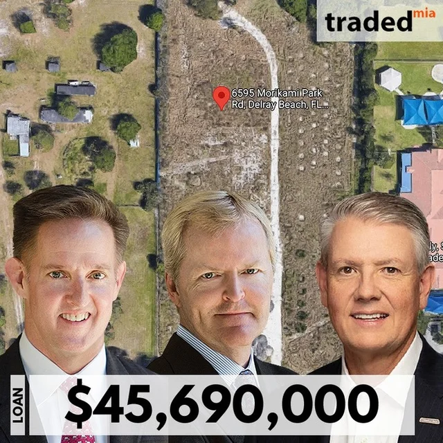 Comerica Bank Provides $45.7M Loan For Delray Beach Development Site