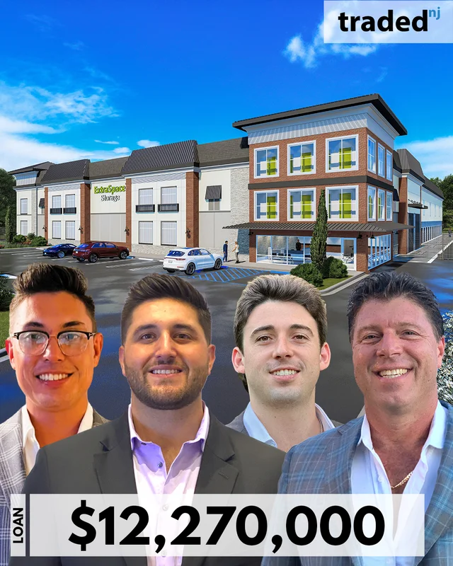 Mitchell Feldman, Jordan Feldman, Ryan Briggs & Matthew Beggs Secure $12.27M Construction Loan For Self Storage In Trenton