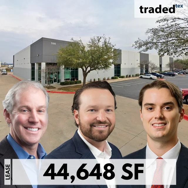 Adam Green And Will Sallis Of Lee & Associates Represent EastGroup Properties In 44,648 SF Lease