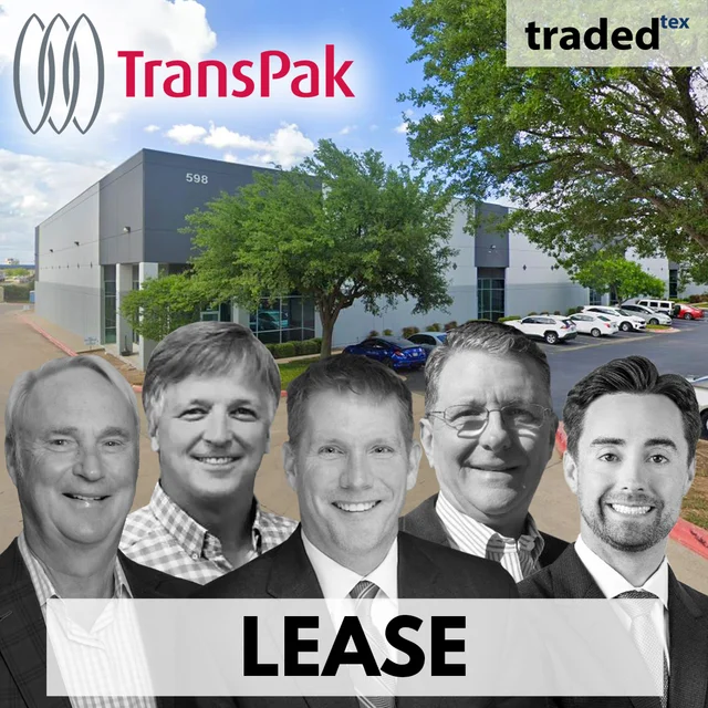 TransPak Leases 44.6K Sqft Industrial Space In Round Rock