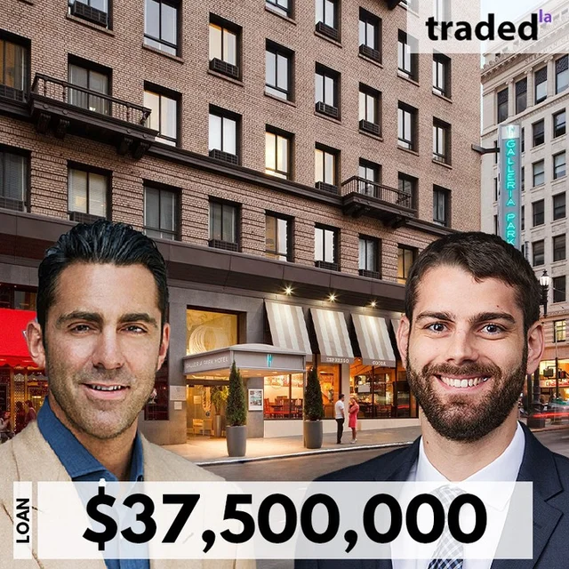 Continental Partners Provides $37.5M Bridge Loan For Galleria Park Hotel In San Francisco