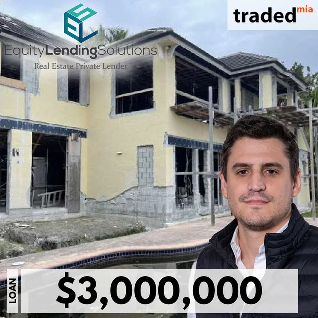 Equity Lending Solutions Provides $3M Bridge Loan On 520 San Marco Drive In Fort Lauderdale