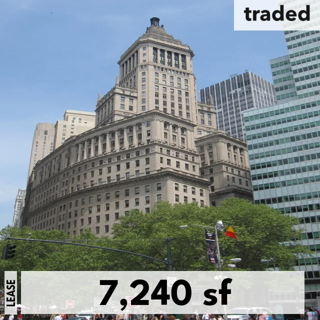 The 88 Leases 7240 Square Feet At 26 Broadway New York With The Chetrit Group