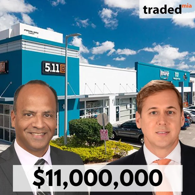 IRAS Group Sells Retail Property In Doral For $11M With Buyer's Rep Kristina Filippone & Seller's Rep Edward Romo