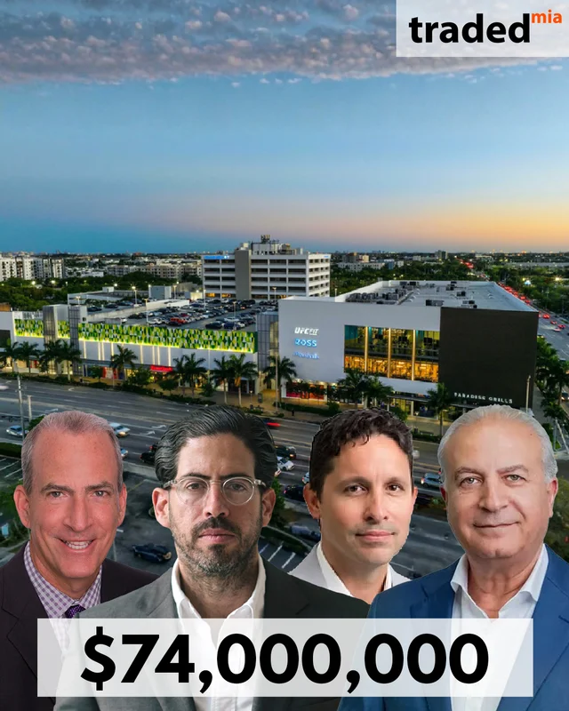 Yoram Izhak And Carlos Segrera Of IMC Equity Group Acquire Doral Square For $74M