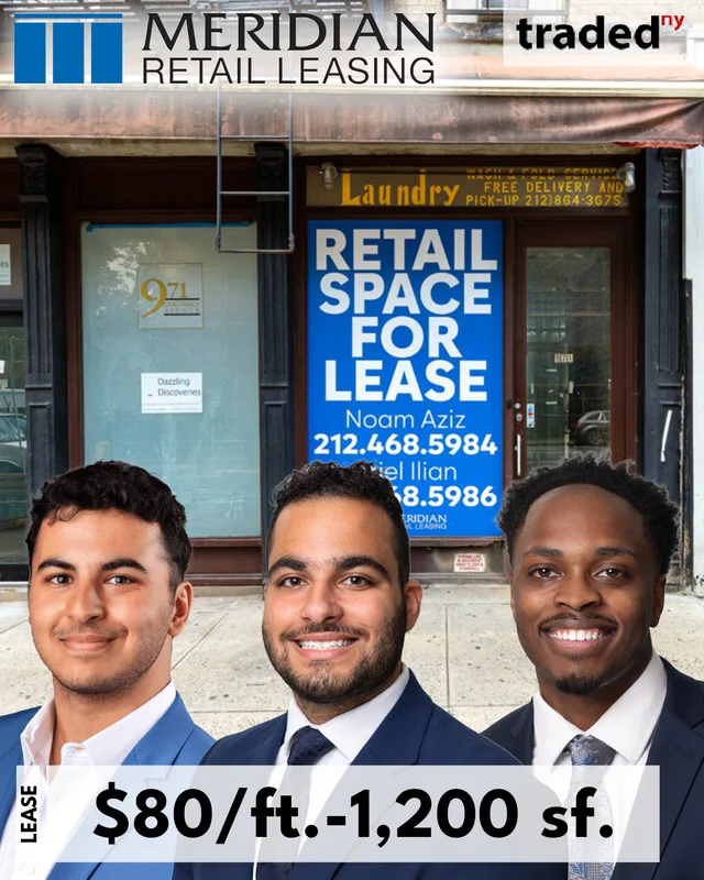 Steven Oved Leases Retail Space At 971 Columbus Avenue To NYC Wash N' Fold In Manhattan Valley