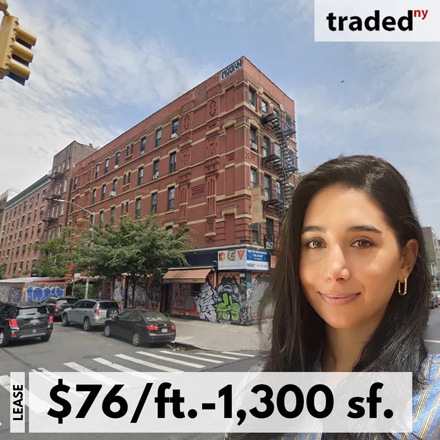 Gratin LLC Leases Retail Space On 76 Avenue B In East Village