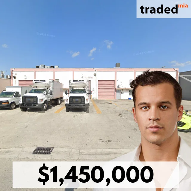 Eli Li Pani Acquires Industrial Property In Hialeah For $1.45M With Broker Brandon Dagnesses
