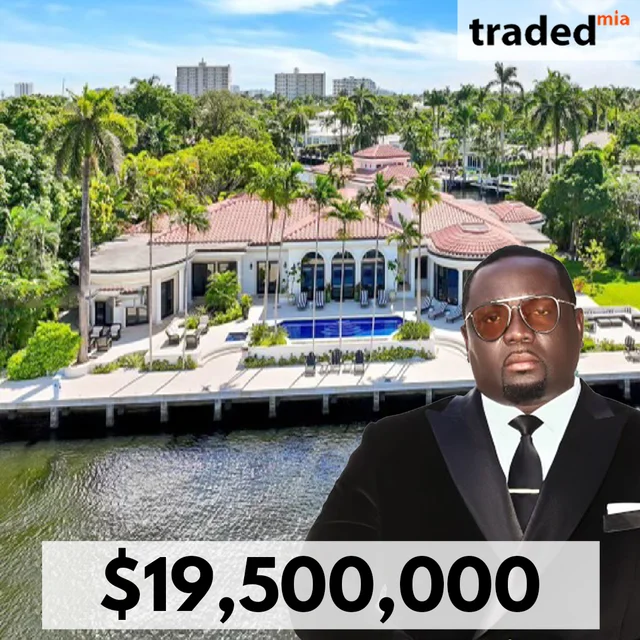 Chenet Nelson Of Fidelity Real Estate LLC Represents Both Seller And Buyer In $19.5M Fort Lauderdale Sale