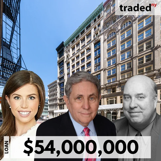 GFP Refinances 594 Broadway Office Tower In SoHo With $54M Loan From Apple Bank