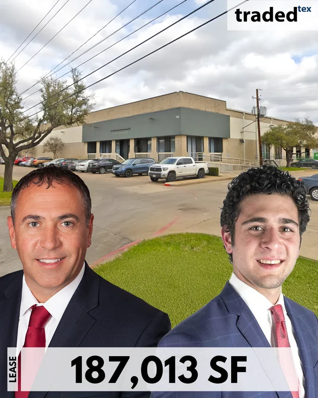 David Sutherland Inc Renew Lease For 187013 SF Industrial Space At 140 Regal Row Dallas