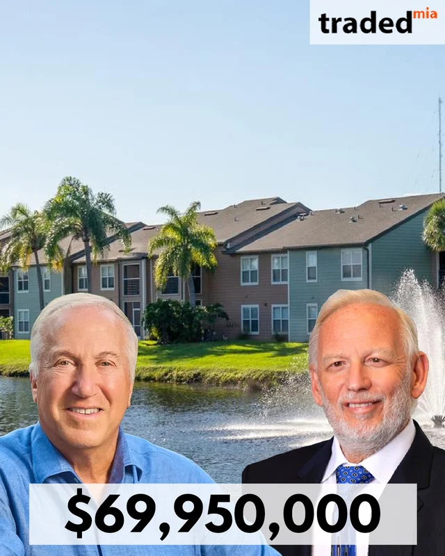 Mitchell Morgan Of Morgan Properties Acquires Multifamily Asset From Jacques Barbera For $69.95M In West Palm Beach