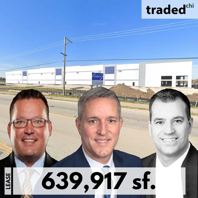 Pritzker Realty Group Lessees 639,917 Square Foot Industrial Space To RJW Logistics Group