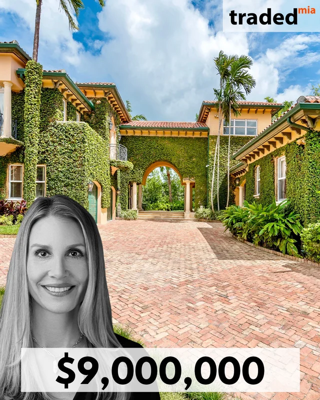 Irina & Davide Basile Sell Coral Gables Single Family Home For $9M With Lissette Garcia As The Broker