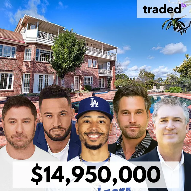Mookie Betts Acquires $14.95M Encino Home With Modern Design And Spacious Grounds
