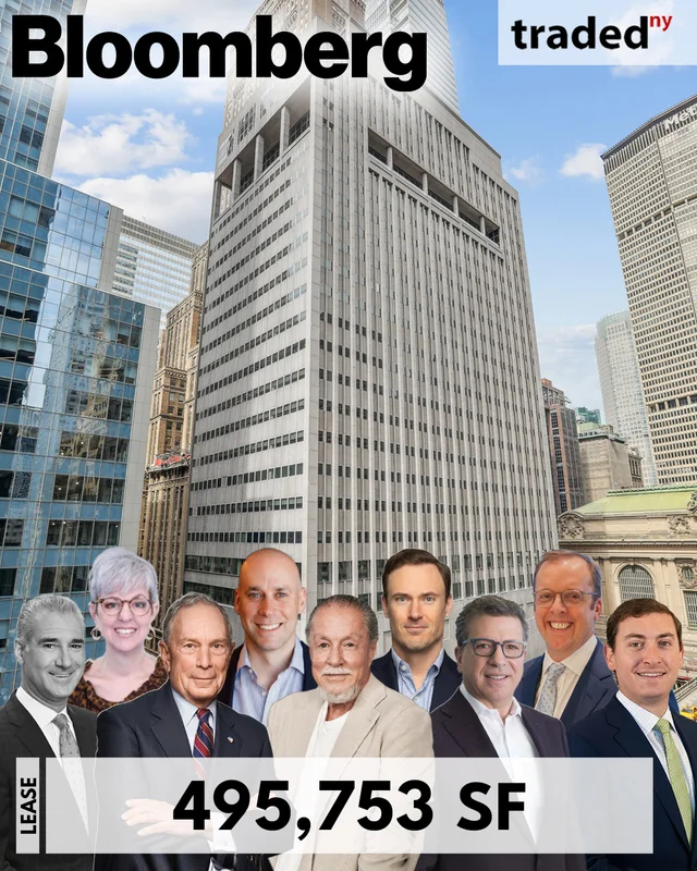 Michael Bloomberg Leases 495753 Square Feet Office At 120 Park Avenue From Eyal Ofer