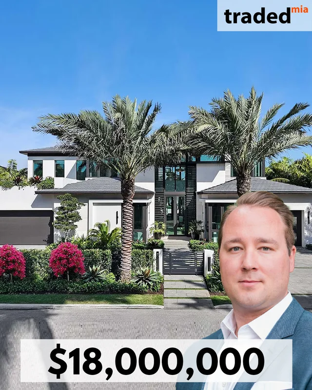 Matthew Epstein Sells Waterfront Mansion At 207 West Coconut Palm Road For $18 Million