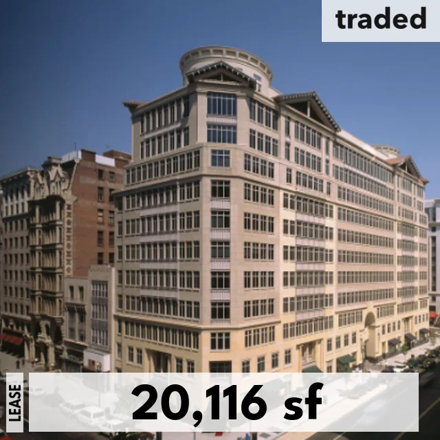 Savills Relocates D.C. Office To 600 13th Street NW In Washington, DC For 20,116 SF