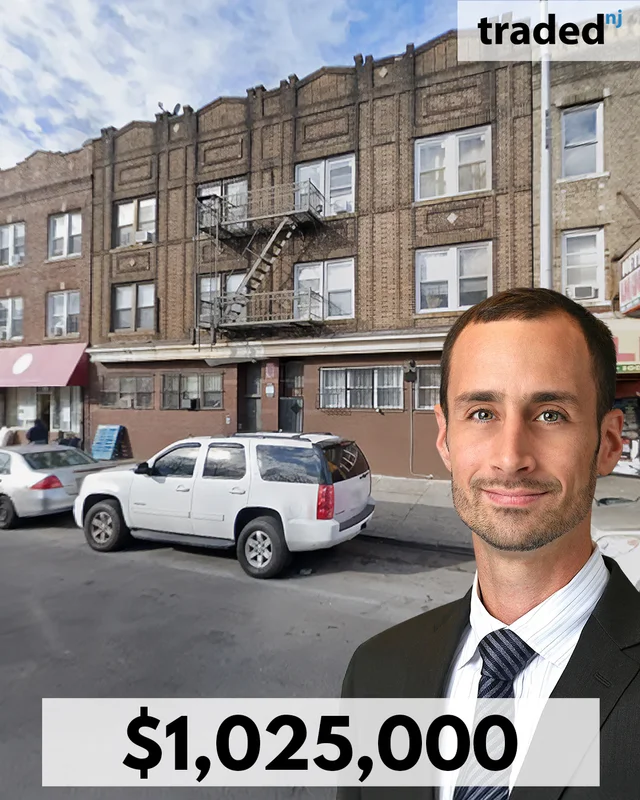 Private Investor Acquires Multifamily Building In Jersey City For $1.025M With Chris Cervelli's Representation