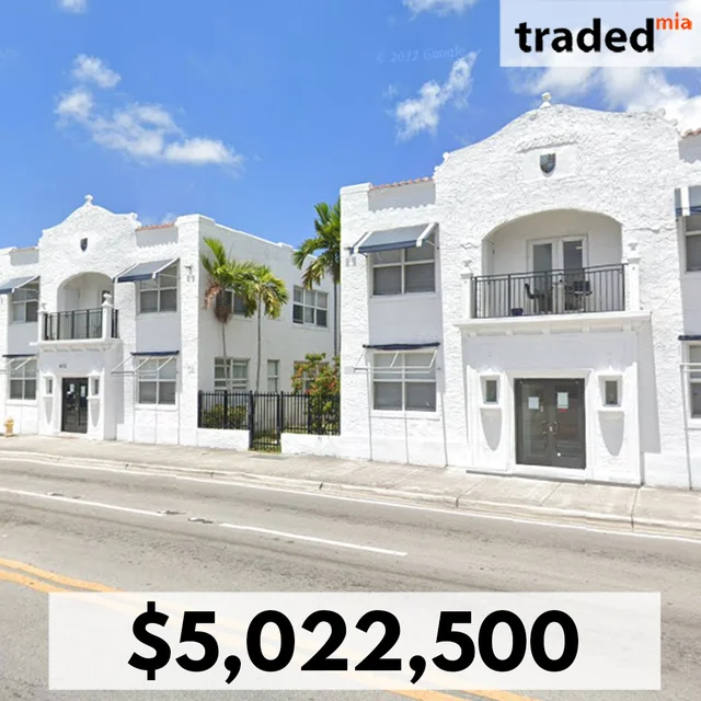Drew Levey & Norman Ginsparg Acquire Multifamily Property In Miami,FL For $5.02M