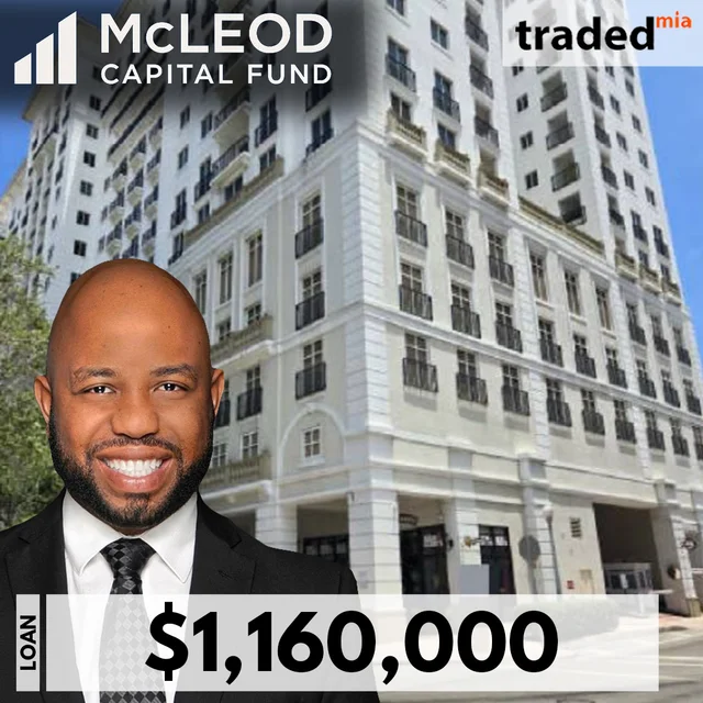 Avalon McLeod Funds $1.16M Loan For Condo Acquisition In Coral Gables With Landlord Arnaldo Rodriquez