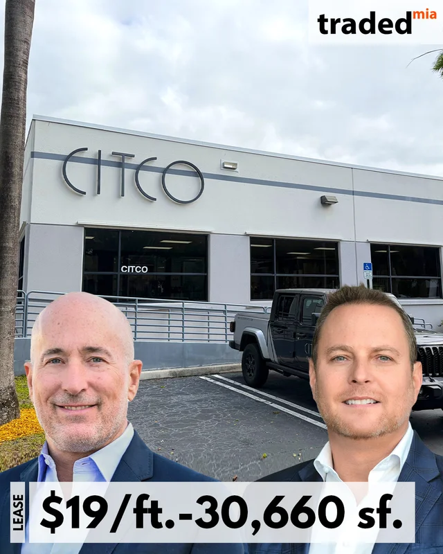 Link Logistics Leases 30,660 SF Industrial Space To CITCO USA Corp In Doral At $19/ft