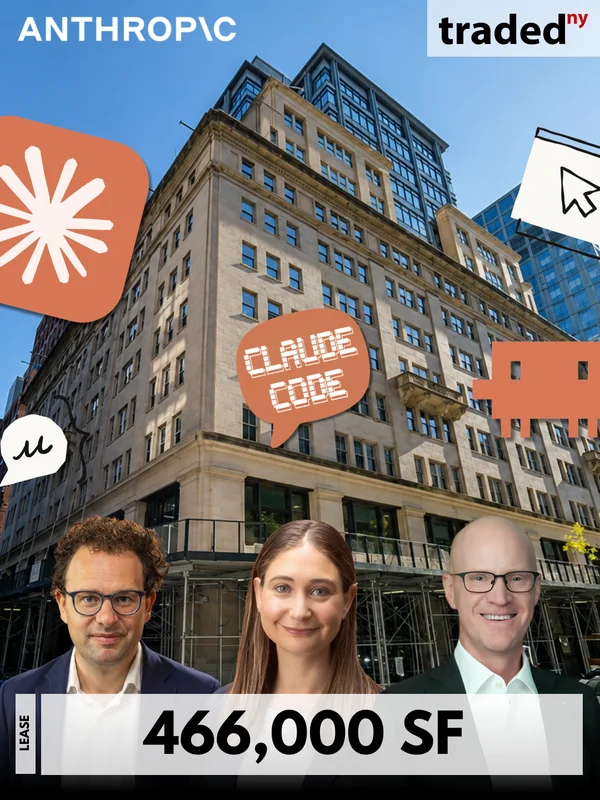 Dario Amodei And Daniela Amodei Of Anthropic Lease 466,000 Square Feet At 330 Hudson Street
