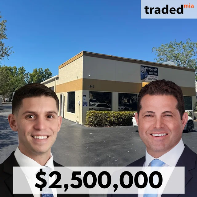 Alex Redfearn Of Redfearn Capital Acquisitions Purchases Industrial Property In Naples For $2.5M