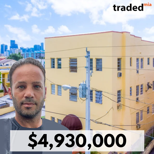 Carlos Torres Purchases Multifamily Asset From Alejandro Gershanik For $4.93M In Miami