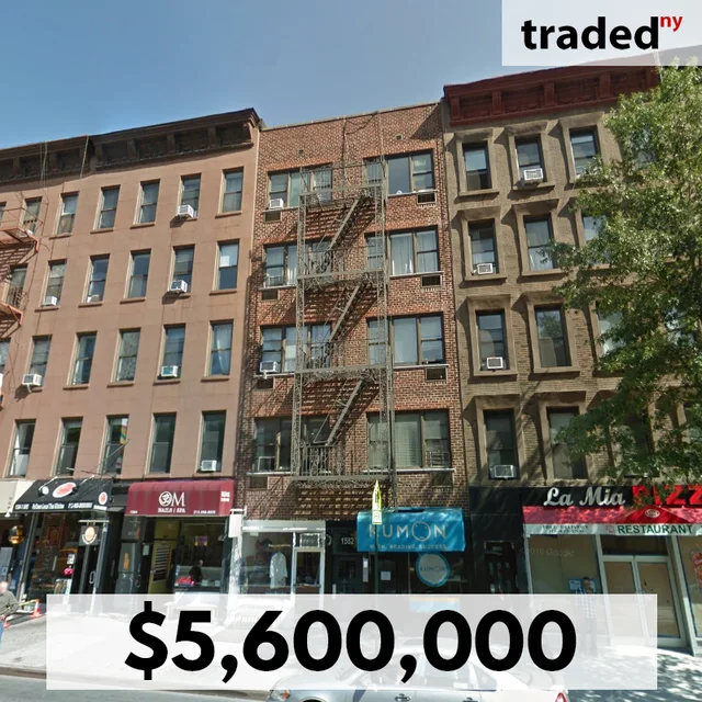 John P McCarthy And Steve Dluzyn Acquire Multi-Family Property In Yorkville, Manhattan For $5.6M