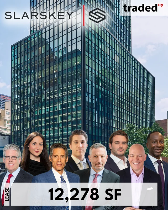 Slarskey Signs 13-Year Lease For 12278 Square Feet At 825 3rd Avenue In Midtown East
