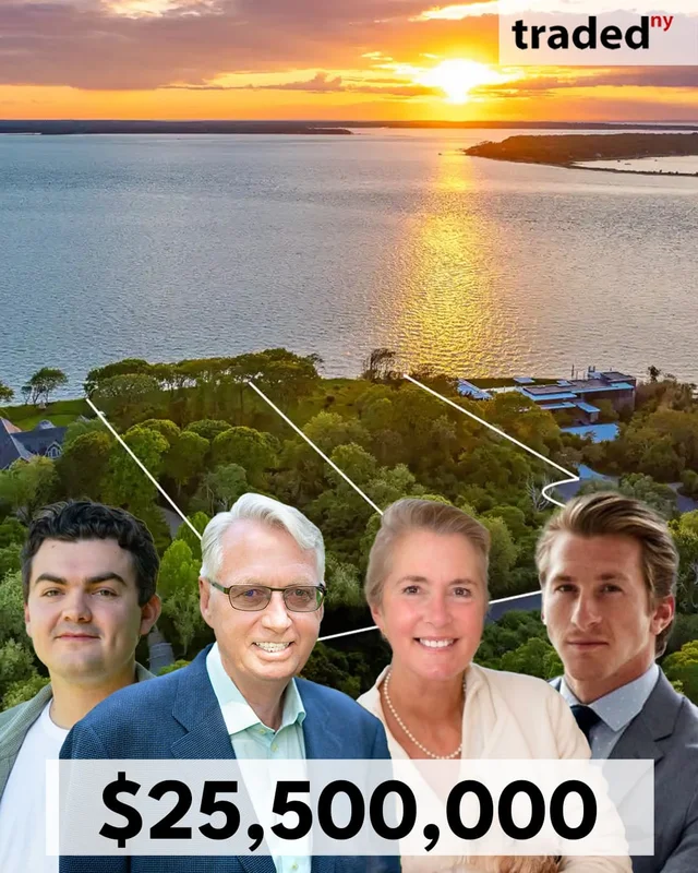 Two Contiguous Waterfront Parcels At 8 And 10 On The Bluff Sold For $25.5M