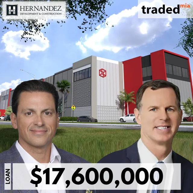 Alex Hernandez Secures $17.6M Construction Loan For Self Storage In Opa Locka With Lender Brian Cohen